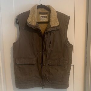 Mountain Khakis Men's Gray Fleece-Lined Vest